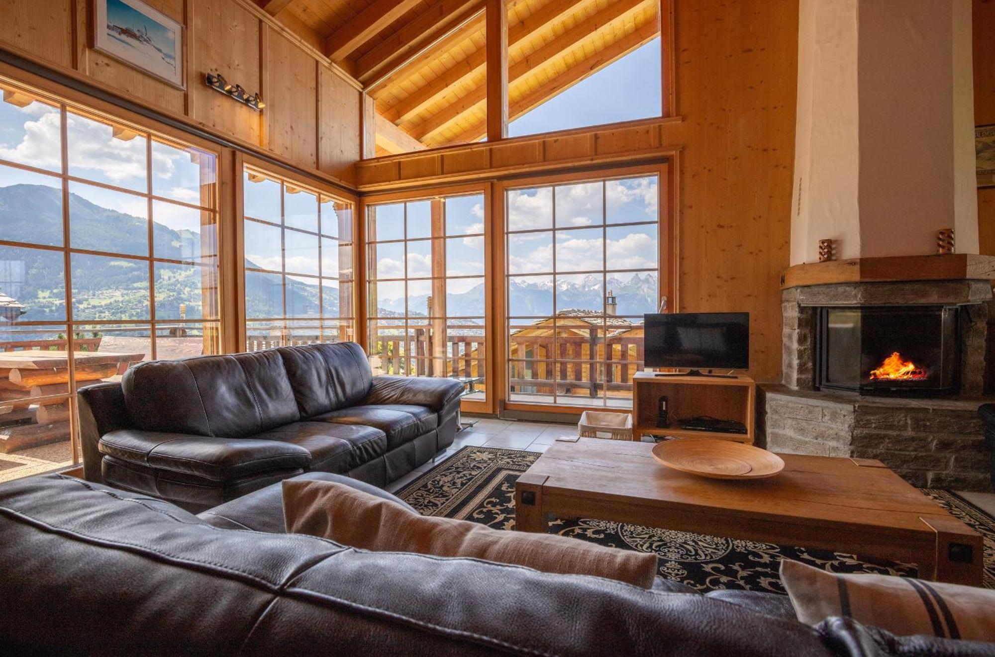 Christoph Standing & Calm Chalet 10 Pers By Alpvision Residences Вейзоназ Екстериор снимка